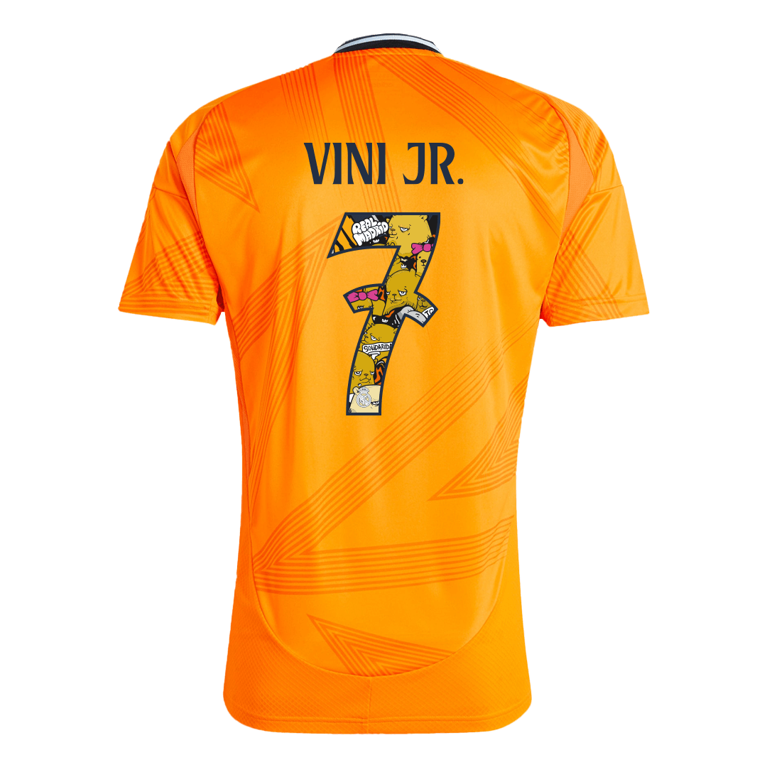 VINI JR. #7 Real Madrid Away Soccer Jersey 2024/25 - Bear Champ Font product view 3