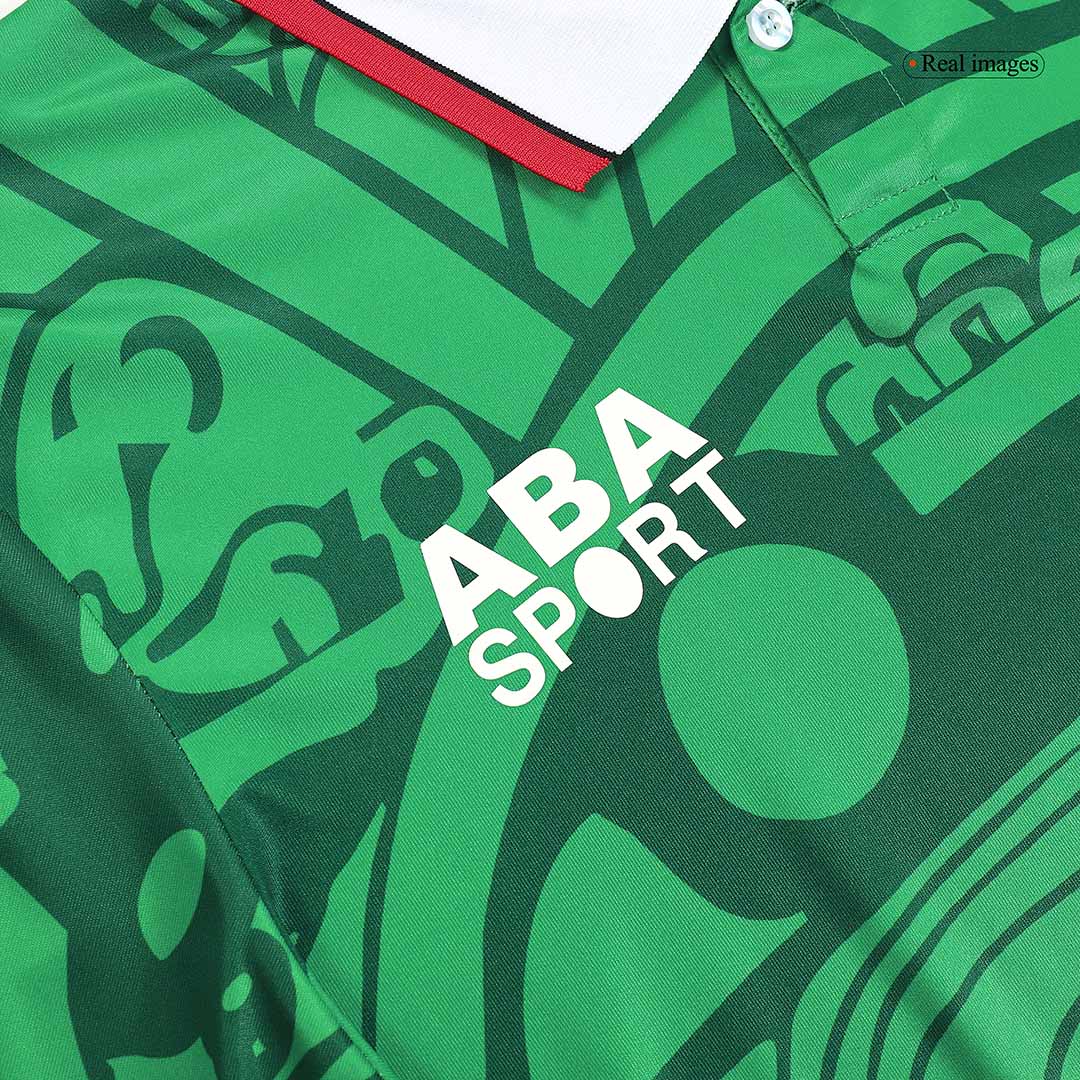 Retro Men's Mexico 1998 Home Soccer Jersey product view 3