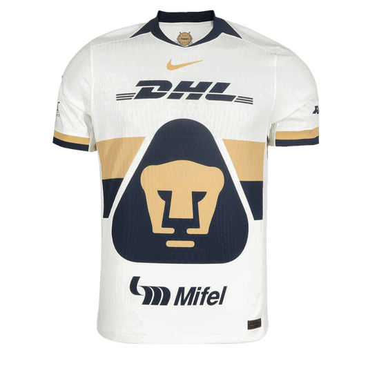 Men's Pumas UNAM 2025/26 Player Version Home Soccer Jersey - Slim Fit product view 1