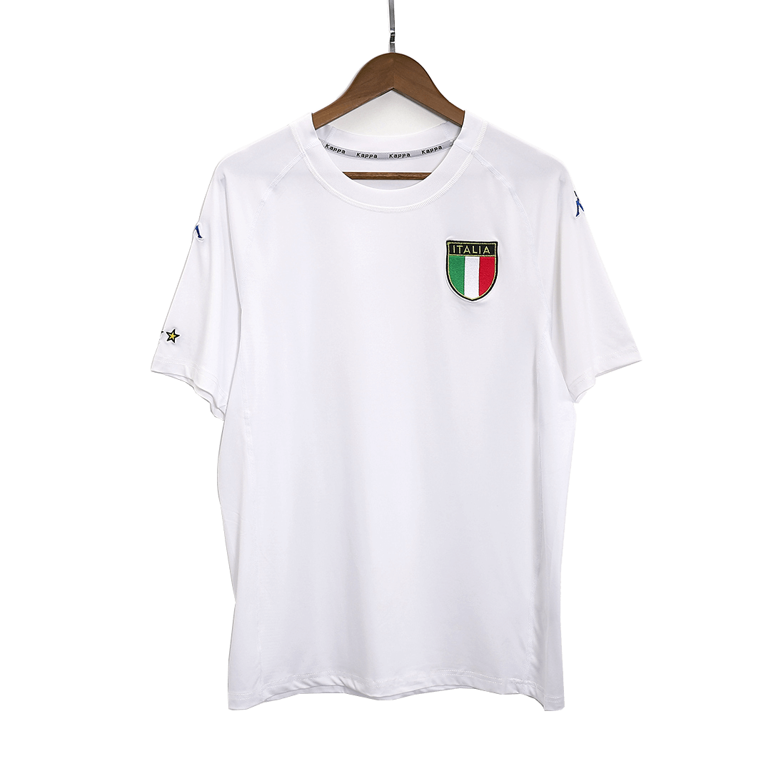 Retro Men's Italy World Cup 2002 Away Soccer Jersey product view 1