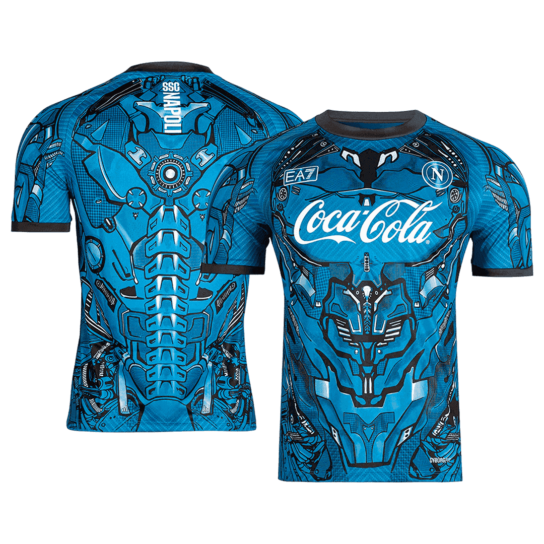 Men's Napoli 2025/26 Pre-Match Soccer Jersey product view 9