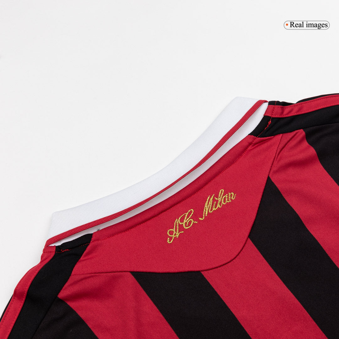 Retro Men's AC Milan 2009/10 Home Soccer Jersey product view 2