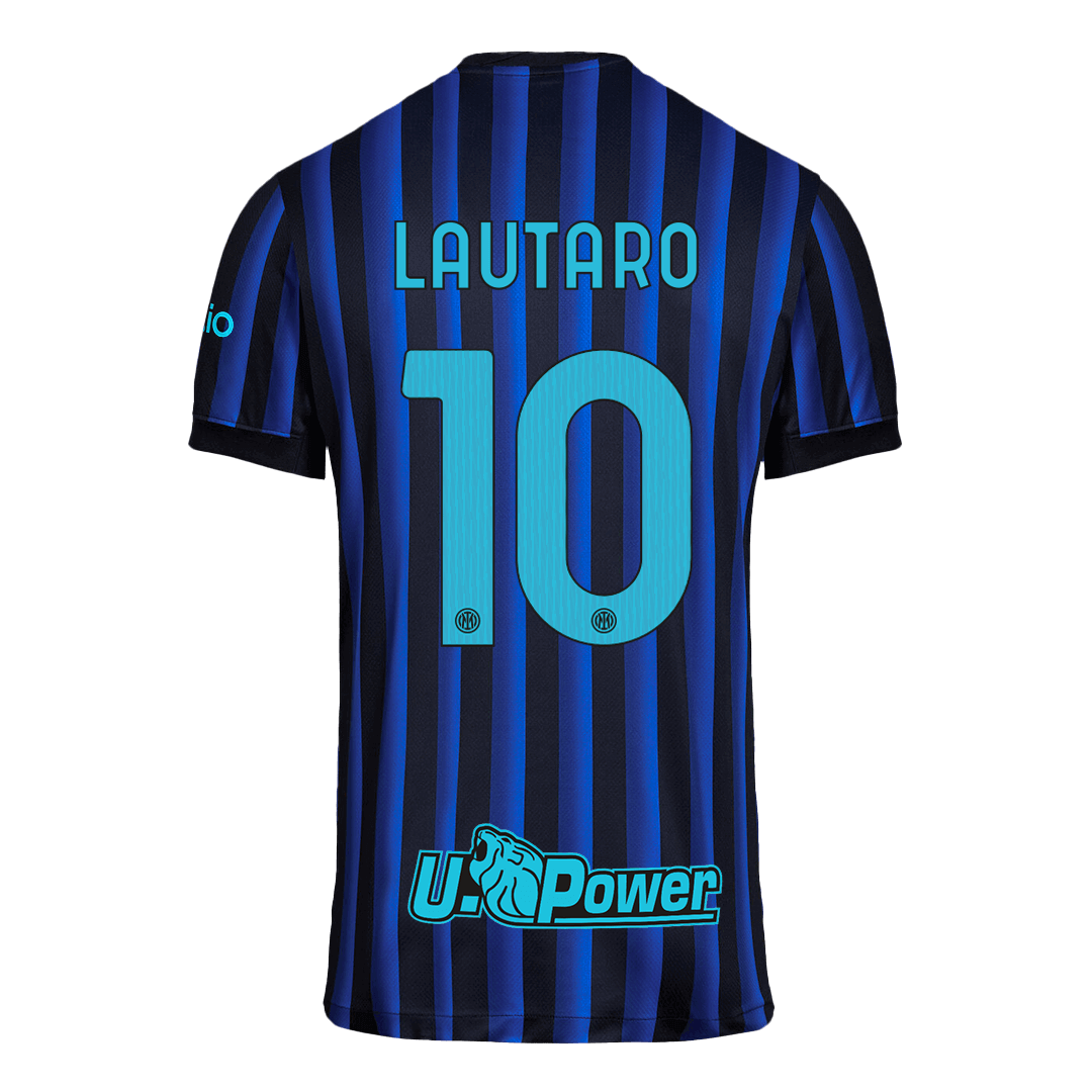 LAUTARO #10 Men's Inter Milan 2025/26 Home Soccer Jersey product view 11