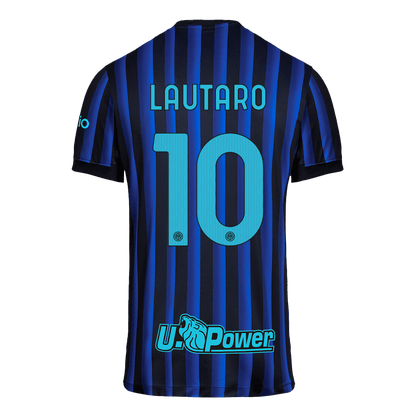 LAUTARO #10 Men's Inter Milan 2025/26 Home Soccer Jersey product view 11