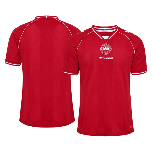 Men's Denmark World Cup 2026 Home Soccer Jersey product view 2