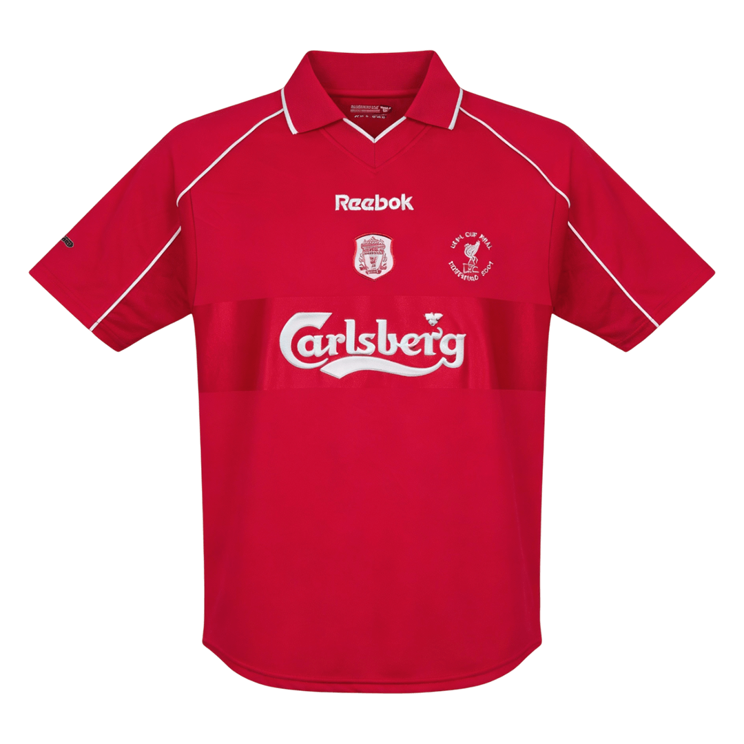 Retro Men's Liverpool 2000/01 Home Soccer Jersey product view 1