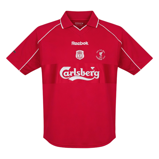Retro Men's Liverpool 2000/01 Home Soccer Jersey product view 1