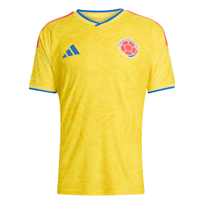 Men's Colombia World Cup 2026 Player Version Home Soccer Jersey - Slim Fit product view 1