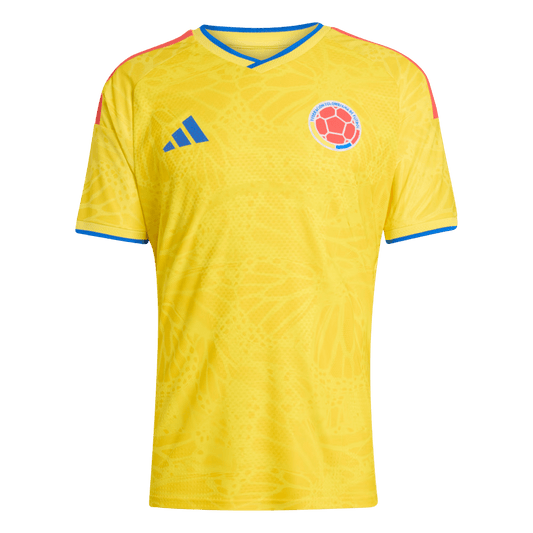 Men's Colombia World Cup 2026 Player Version Home Soccer Jersey - Slim Fit product view 1