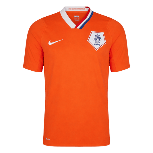 Retro Men's Netherlands 2008 Home Soccer Jersey product view 1