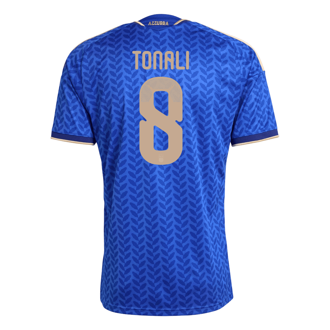 TONALI #8 Men's Italy World Cup 2026 Home Soccer Jersey Premium product view 8