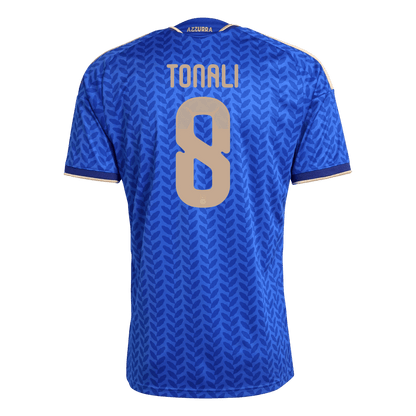 TONALI #8 Men's Italy World Cup 2026 Home Soccer Jersey Premium product view 8