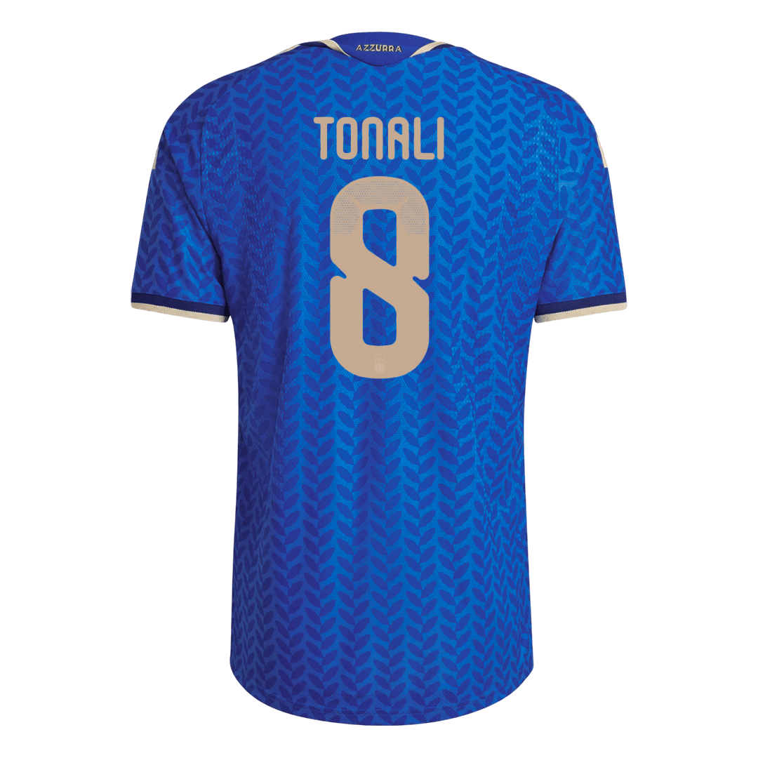 TONALI #8 Men's Italy World Cup 2026 Player Version Home Soccer Jersey - Slim Fit product view 9