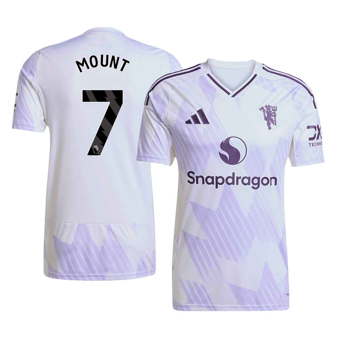 MOUNT #7 Men's Manchester United 2025/26 Away Soccer Jersey product view 1