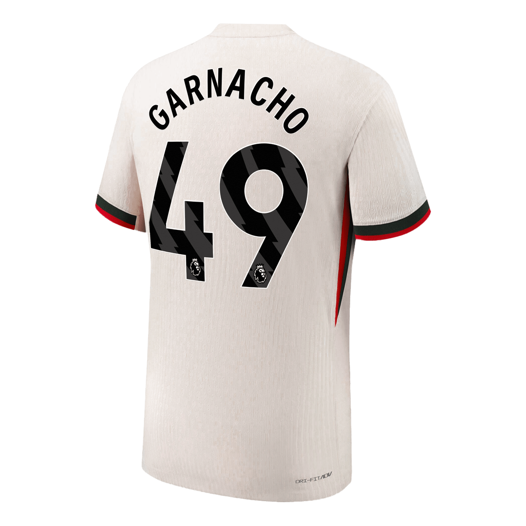 GARNACHO #49 Men's Chelsea 2025/26 Player Version Away Soccer Jersey - Slim Fit product view 9