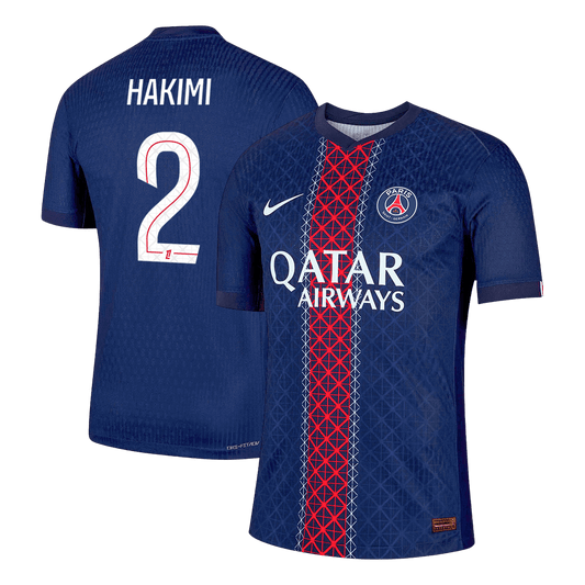 HAKIMI #2 Men's PSG 2025/26 Player Version Home Soccer Jersey - Slim Fit product view 1