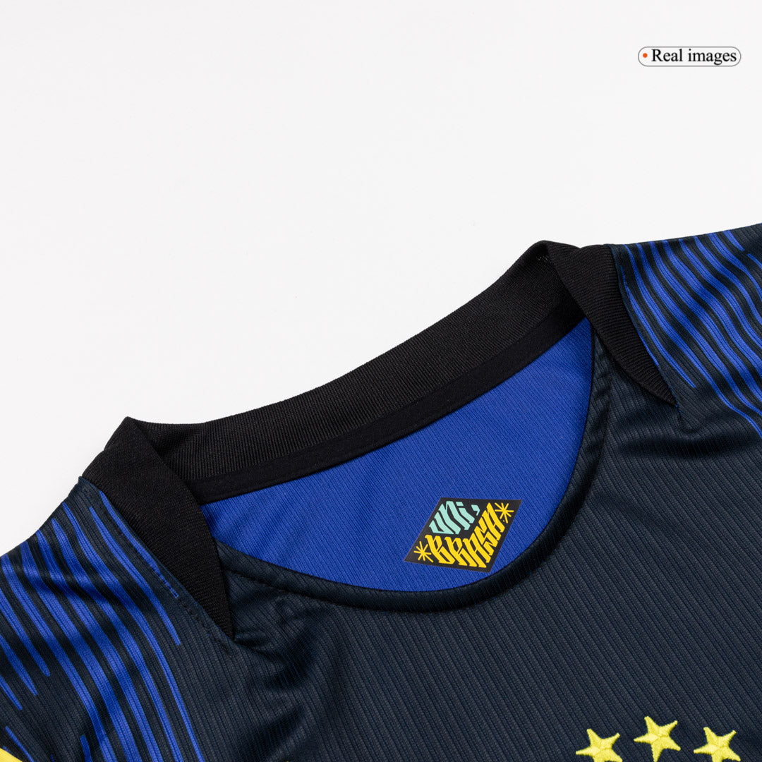 MARQUINHOS #4 Men's Brazil World Cup 2026 Away Soccer Jersey product view 7