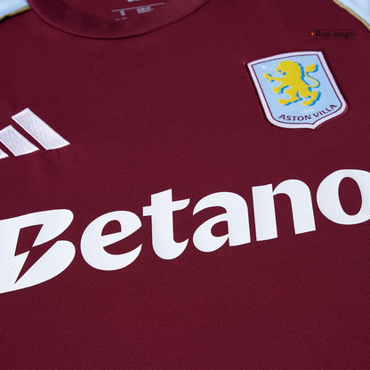 Men's Aston Villa 2025/26 Home Soccer Jersey product view 6