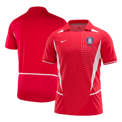 Retro Men's South Korea 2002 Home Soccer Jersey product view 7