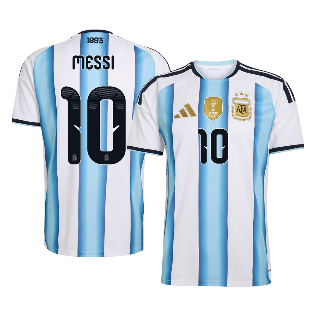 MESSI #10 Men's Argentina World Cup 2026 Home Soccer Jersey Premium product view 1