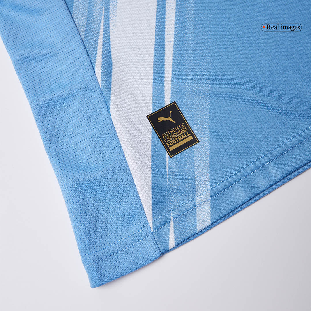 Women's Manchester City 2025/26 Home Soccer Jersey product view 3