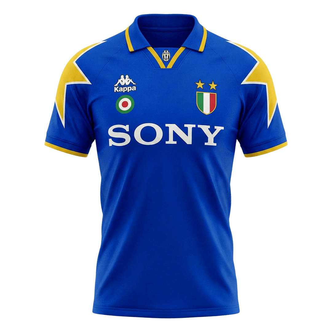 Retro Men's Juventus 1995/96 Away Soccer Jersey product view 1