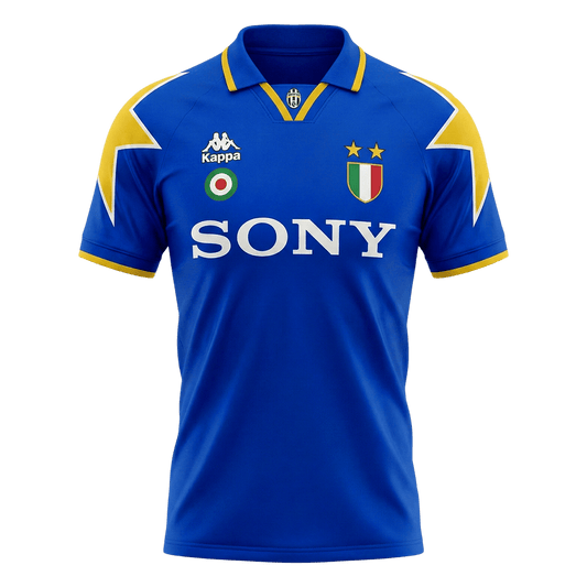 Retro Men's Juventus 1995/96 Away Soccer Jersey product view 1