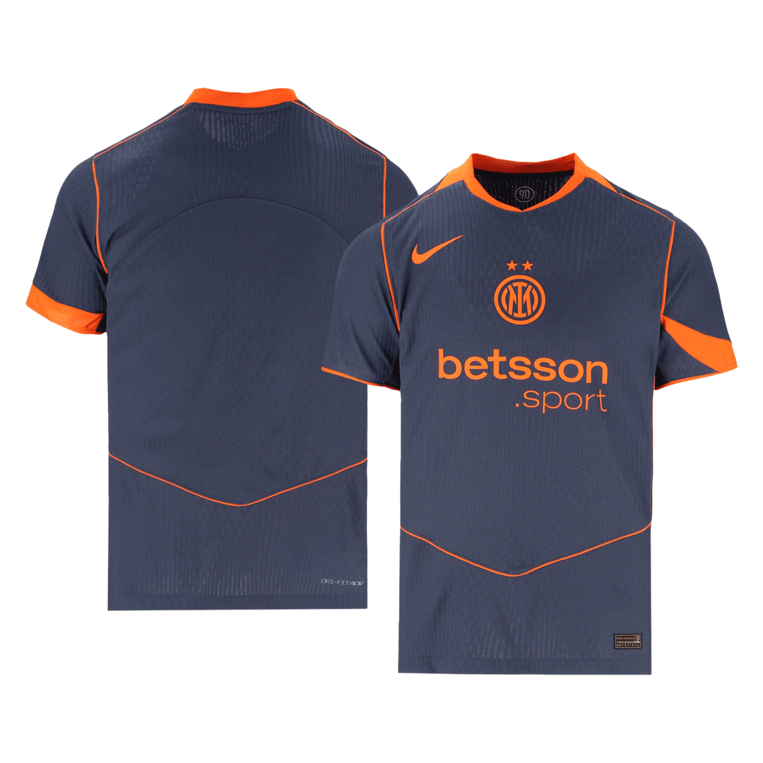 Men's Inter Milan 2025/26 Player Version Third Away Soccer Jersey - Slim Fit