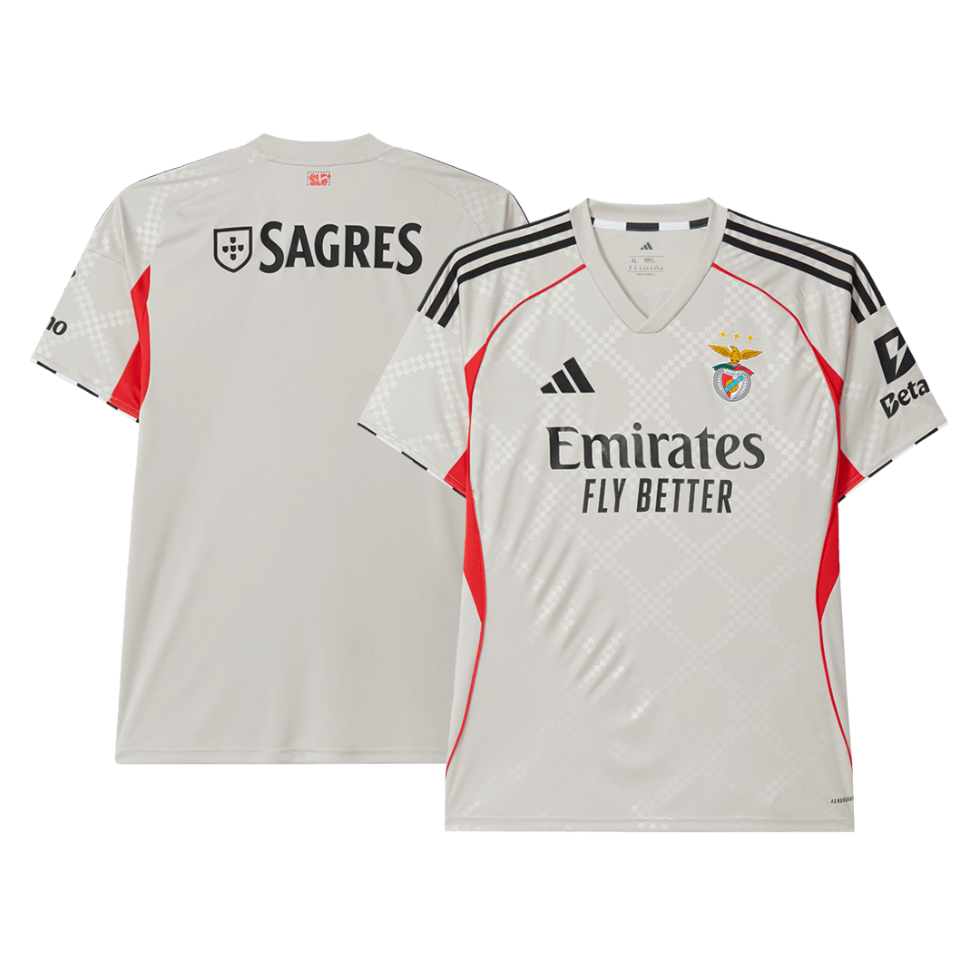 Men's Benfica 2025/26 Away Soccer Jersey product view 11
