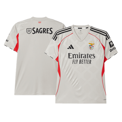 Men's Benfica 2025/26 Away Soccer Jersey product view 11