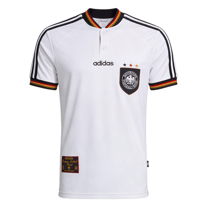 Retro Men's Germany 1996 Home Soccer Jersey product view 1