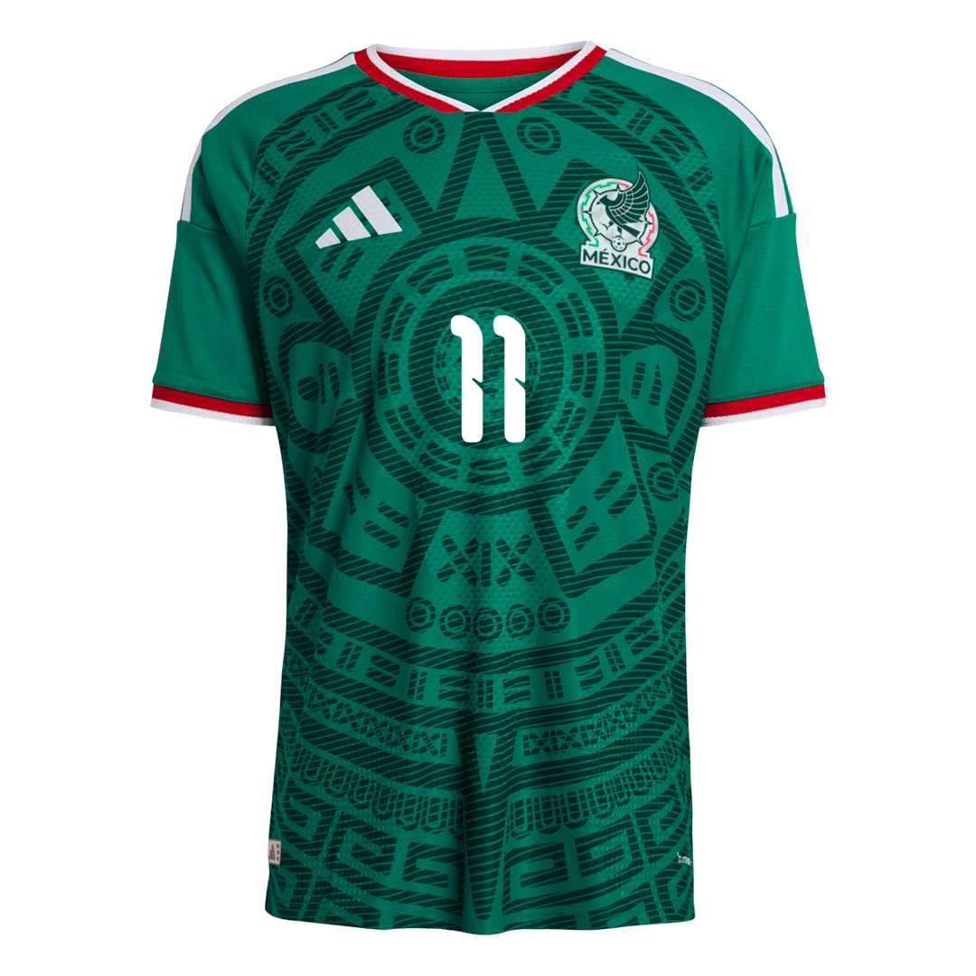 S.GIMENEZ #11 Men's Mexico World Cup 2026 Player Version Home Soccer Jersey - Slim Fit product view 10