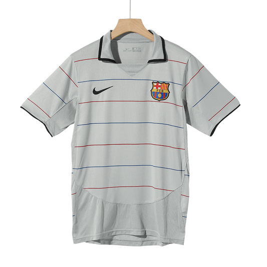 Retro Men's Barcelona 2003/04 Away Soccer Jersey product view 1