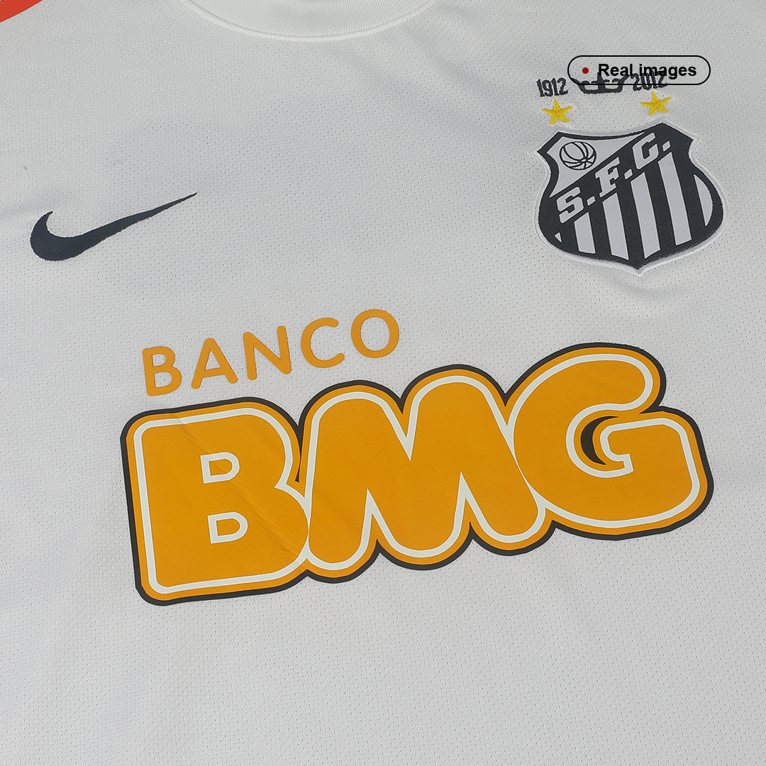 Retro Men's Santos FC 2011/12 Home Soccer Jersey product view 6