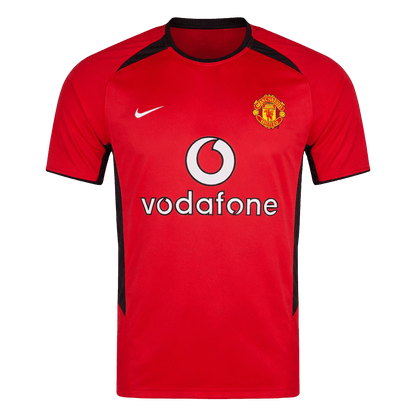Retro Men's Manchester United 2002/04 Home Soccer Jersey product view 1