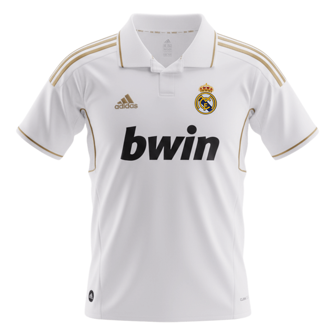 Retro Men's Real Madrid 2011/12 Home Soccer Jersey product view 1