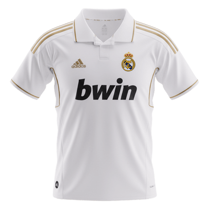 Retro Men's Real Madrid 2011/12 Home Soccer Jersey product view 1