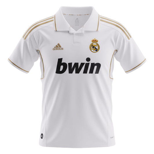 Retro Men's Real Madrid 2011/12 Home Soccer Jersey product view 1