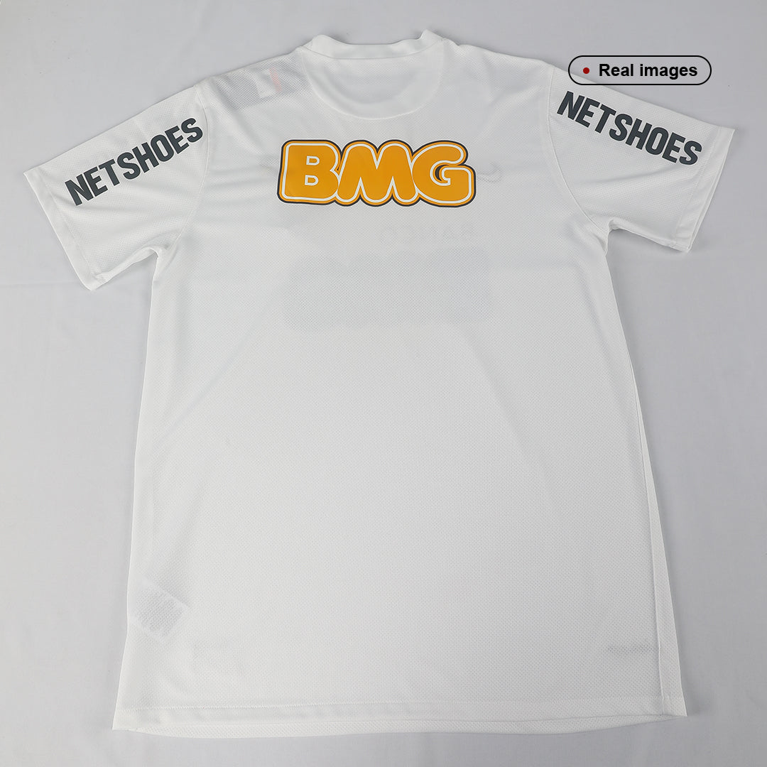 Retro NEYMAR JR #11 Men's Santos FC 2012 Home Soccer Jersey product view 2