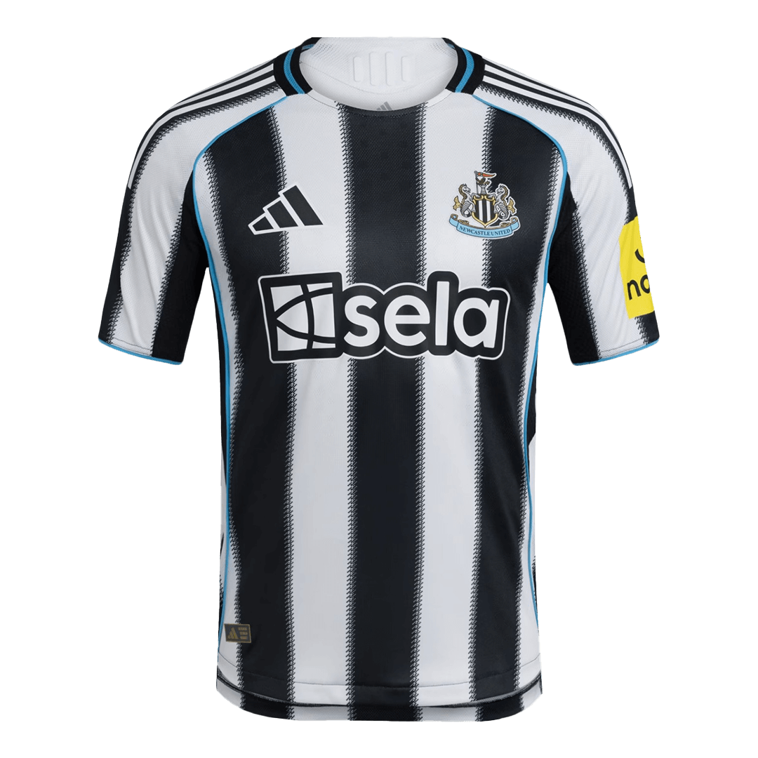 Men's Newcastle United 2025/26 Player Version Home Soccer Jersey - Slim Fit product view 1