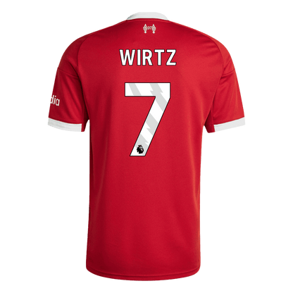 WIRTZ #7 Men's Liverpool 2025/26 Home Soccer Jersey product view 9
