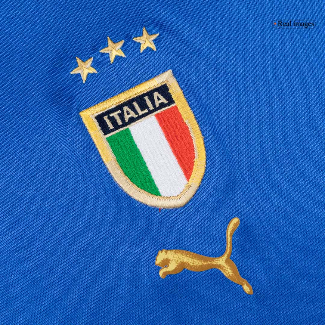 Retro Men's Italy 2004 Home Soccer Jersey product view 5