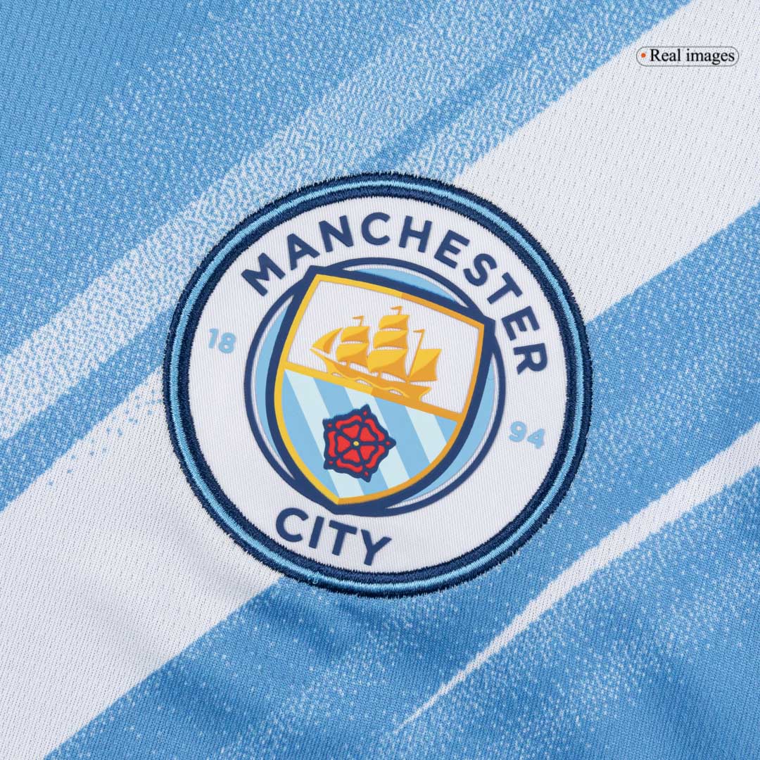 REIJNDERS #4 Men's Manchester City 2025/26 Home Soccer Jersey Premium product view 8