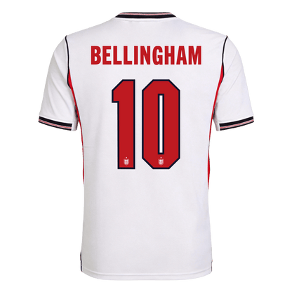 BELLINGHAM #10 Men's England World Cup 2026 Home Soccer Jersey product view 3
