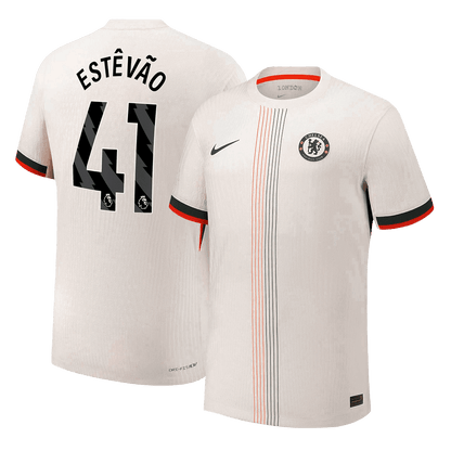 ESTÊVÃO #41 Men's Chelsea 2025/26 Player Version Away Soccer Jersey - Slim Fit product view 1