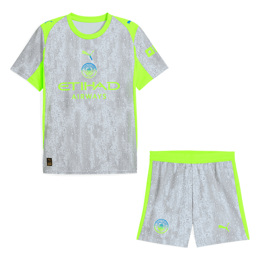 Men's Manchester City 2025/26 Third Away Soccer Jersey Kit