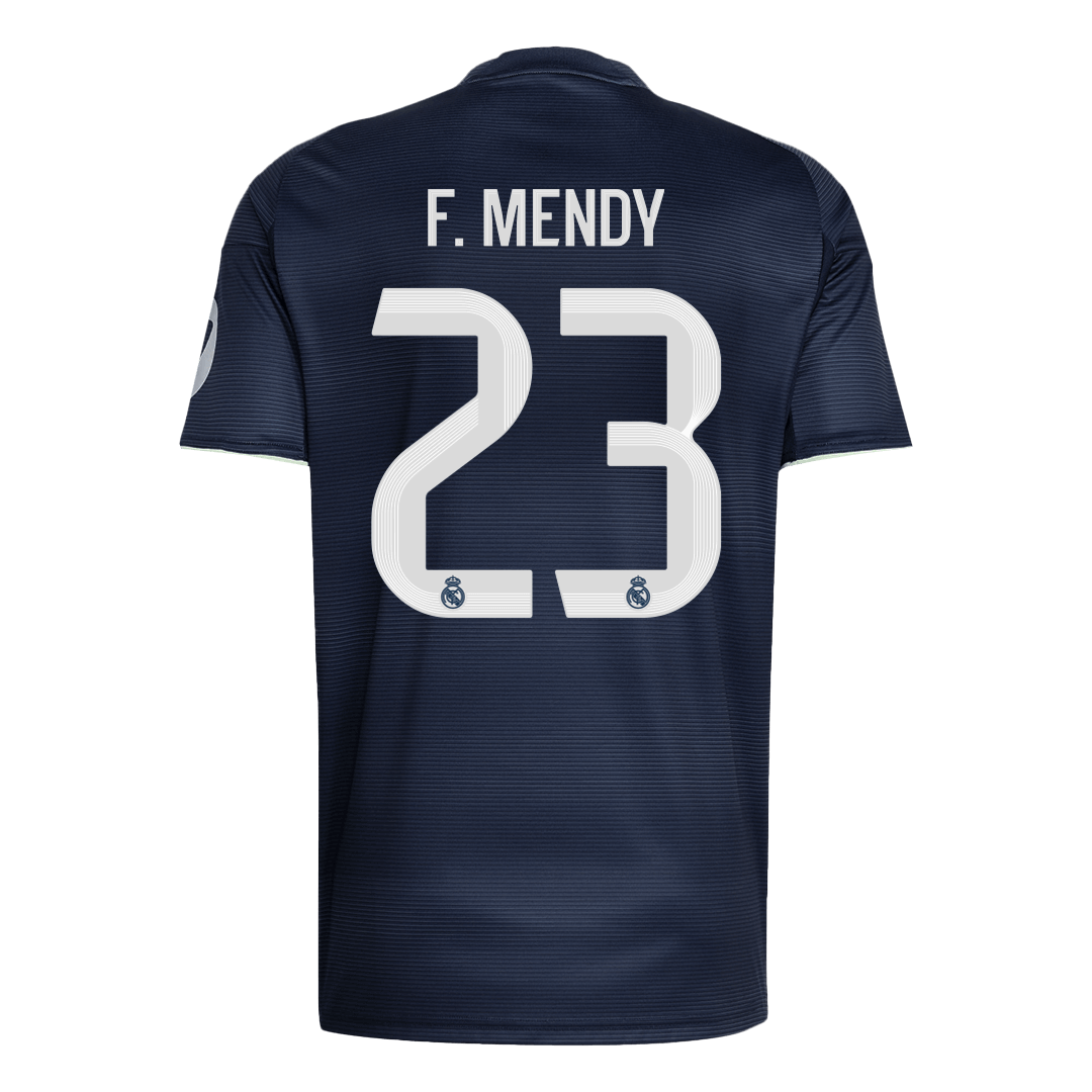 F.MENDY #23 Men's Real Madrid 2025/26 Away Soccer Jersey Premium product view 11