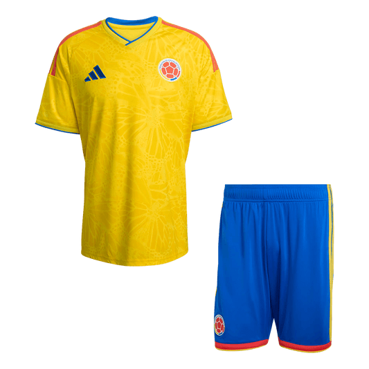 Men's Colombia World Cup 2026 Home Soccer Jersey Kit