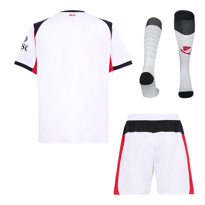 Men's AC Milan 2025/26 Away Soccer Jersey Full Kit