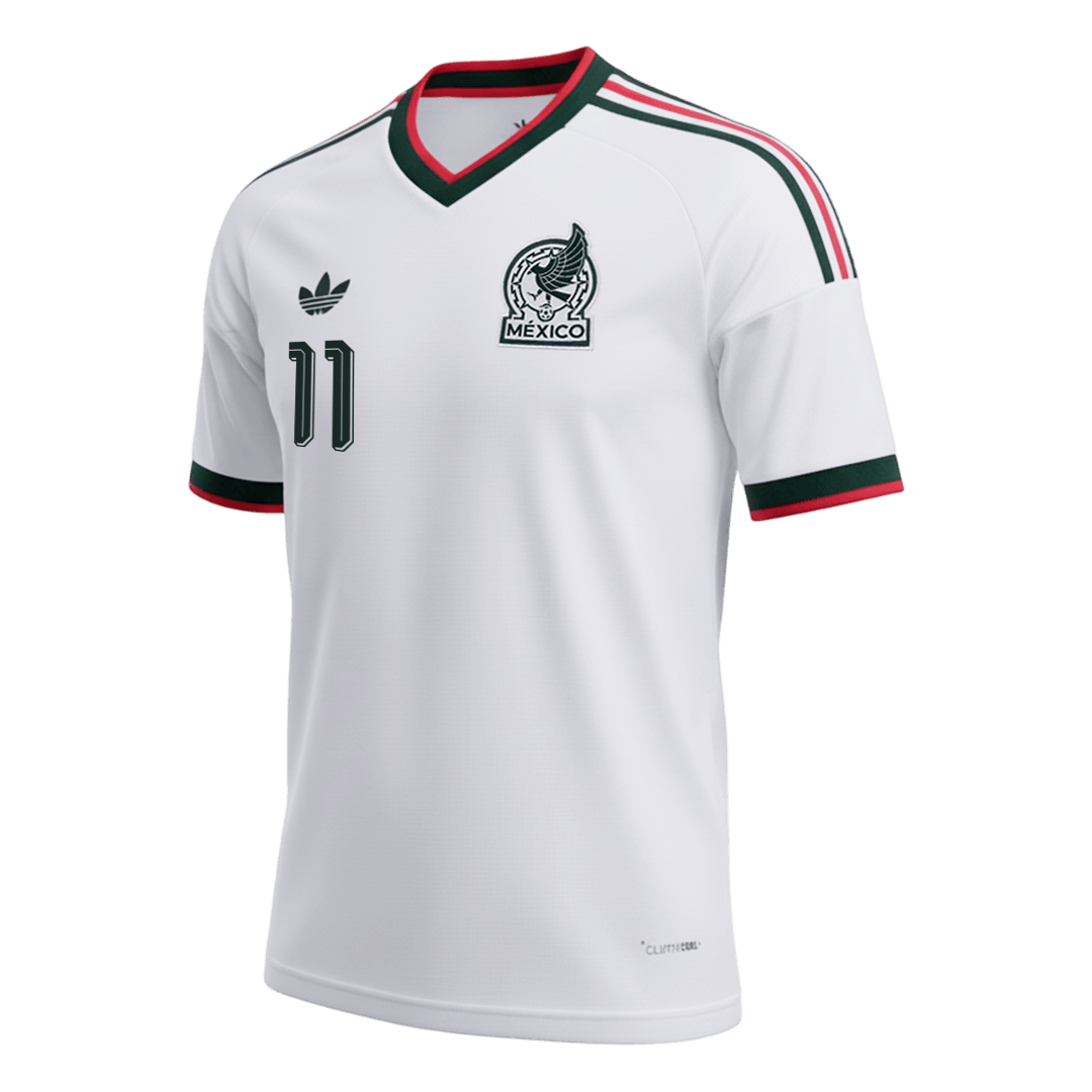 S.GIMENEZ #11 Men's Mexico World Cup 2026 Away Soccer Jersey product view 8